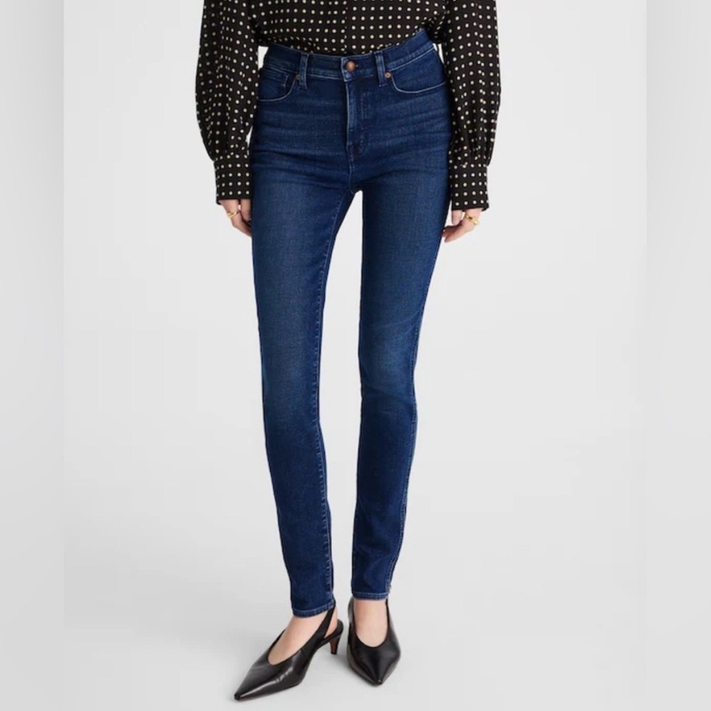 Madewell Dark Blue Skinny Jeans